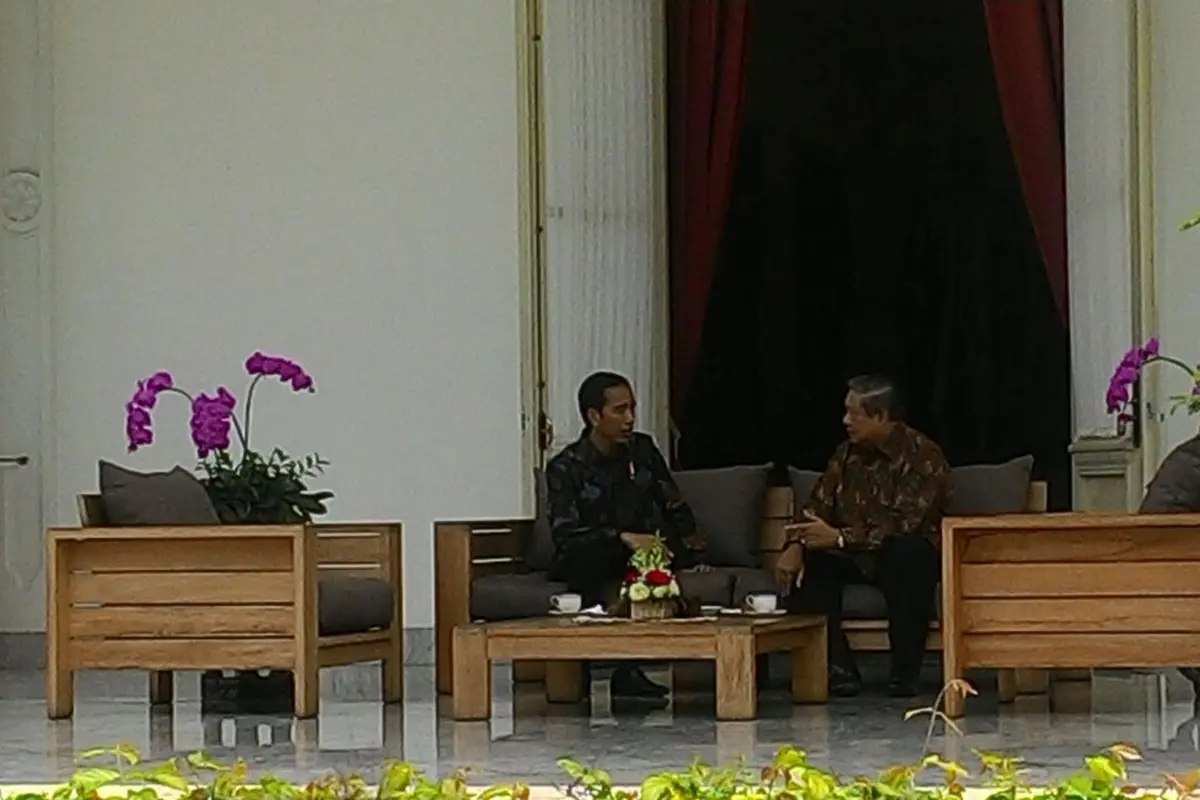 SBY menemui Jokowi
