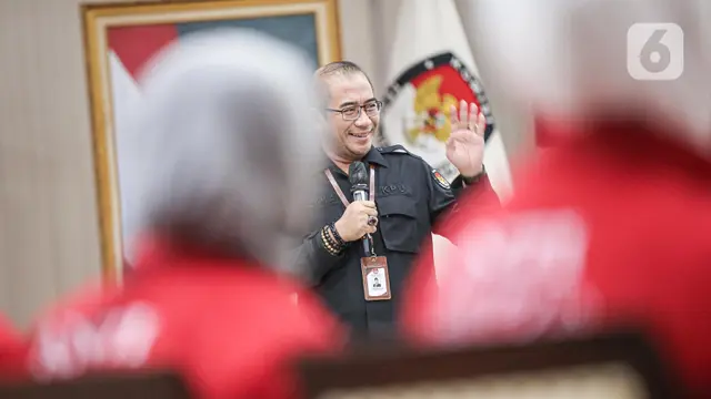 Ketua KPU Terima Pendaftaran PSI Sebagai Partai Politik Calon Peserta Pemilu 2024