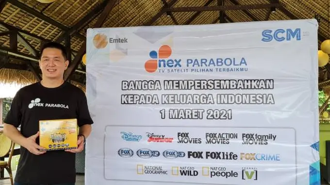 CEO NEX Parabola, Junus Koswara. Liputan6.com/Agustinus Mario Damar