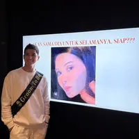 Lihat di sini gaya Al Ghazali saat dapat keutan bro-dal shower jelang pernikahannya dengan Alyssa Daguise. [@jejesoekarno].