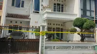 Rumah pabrik ekstasi milik Fredy Pratama yang digerebek polisi di perumahan Taman Sunter Agung, Tanjung Priok, Jakarta Utara. (Dok. Istimewa)