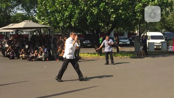 Menkumham Kabinet Kerja Jilid I Yasonna Laoly. (Merdeka.com)