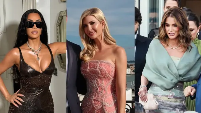 Selebriti Dunia Hadiri Pernikahan Mewah Lauren Sanchez dan Jeff Bezos, dari Kim Kardashian hingga Ivanka Trump