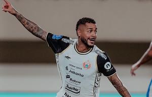 Maxwell Souza jadi satu-satunya pencetak gol dalam duel PSBS Biak vs Persija Jakarta yang berakhir dengan skor 0-1 untuk kemenangan tim tamu. (Dok. Persija)