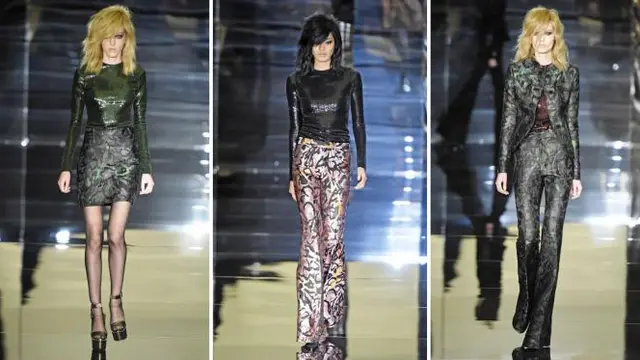 Koleksi Tom Ford di London Fashion Week, Retro tapi Futuristik