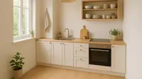 Desain Dapur Minimalis 3x2 (Foto: ChatGPT)
