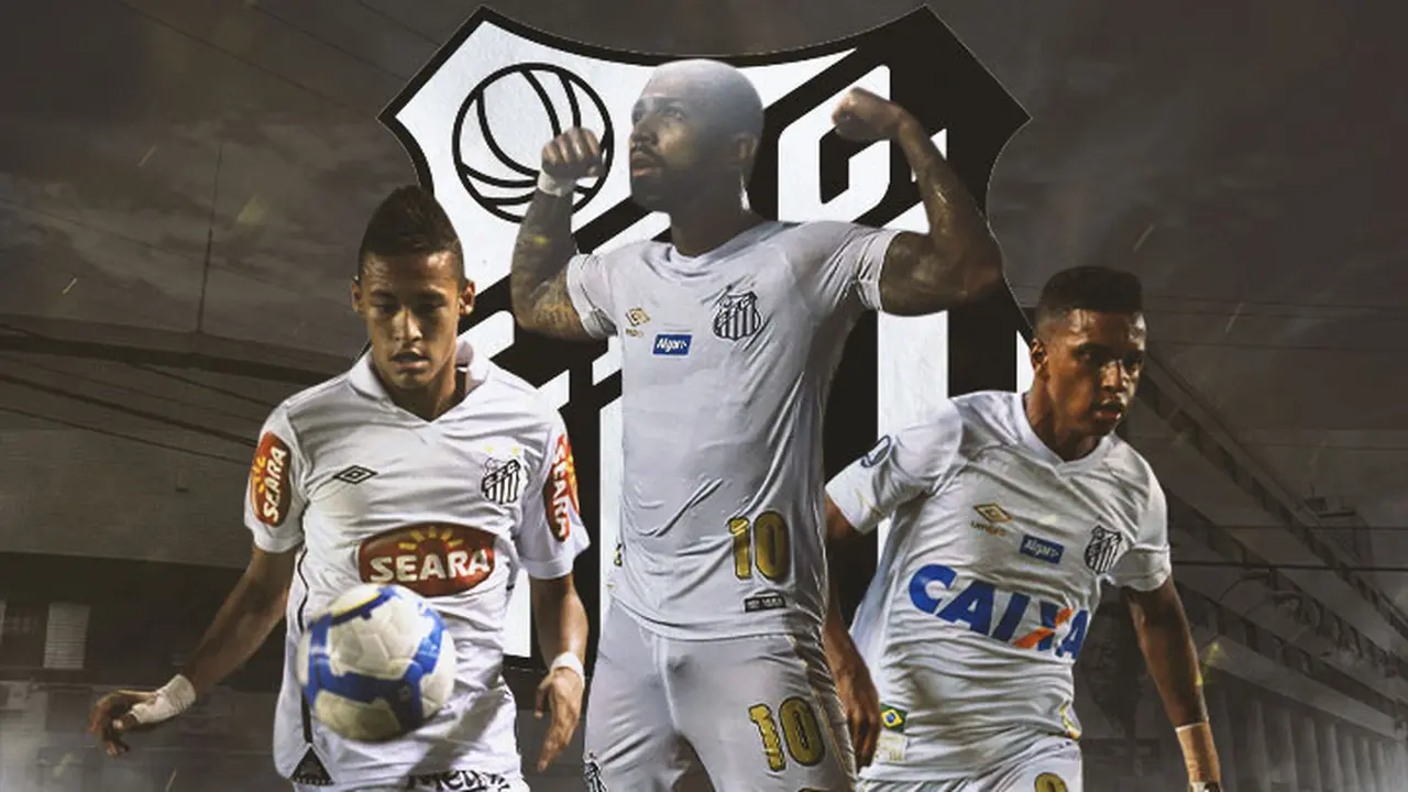 Santos FC - Neymar, Gabriel Barbosa, Rodrygo Goes