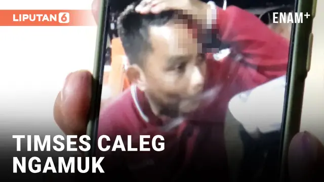 Perolehan Suara Sedikit, Timses Caleg Ngamuk