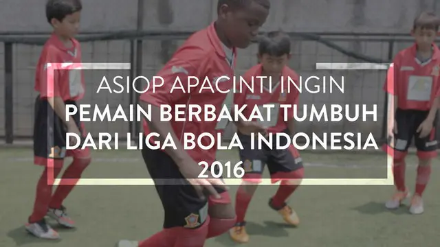 Video profil singkat salah satu peserta Liga Bola Indonesia 2016, ASIOP Apacinti.