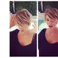  Kaley Cuoco baru saja melakukan gebrakan baru dalam hidupnya yaitu melakukan Pixie Cut. 