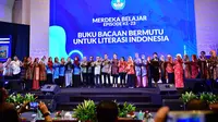 Peluncuran kebijakan Merdeka Belajar episode ke-23: “Buku Bacaan Bermutu untuk Literasi Indonesia”.