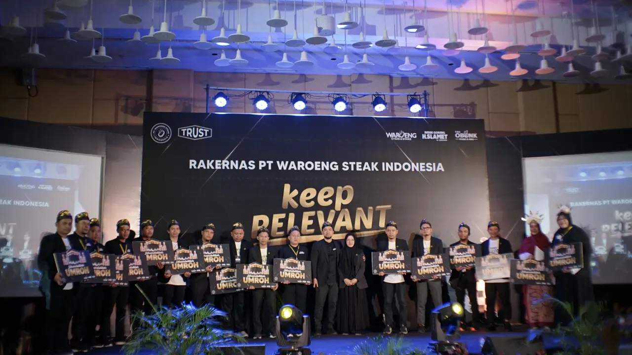 PT Waroeng Steak Indonesia selaku management dari brand Waroeng Steak & Shake kembali memberikan apresiasi kepada karyawannya yaitu berupa umrah gratis pada tahun ini.