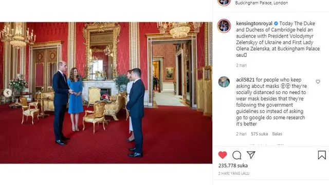 Pangeran William dan Kate Middleton