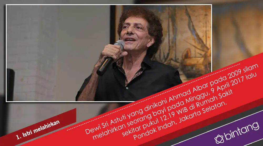 Punya Anak Lagi, Bukti Cinta Ahmad Albar di Usia Senja. (Foto: Andy Masela, Desain: Nurman Abdul Hakim/Bintang.com)