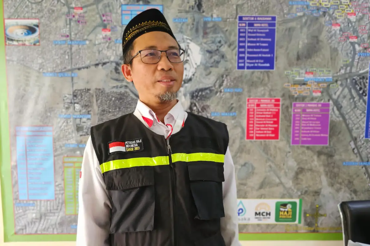 Kepala Bidang Bimbingan Ibadah (Kabid Bimbad) PPIH Arab Saudi, Suratman. (Nafiysul Qodar/Liputan6.com)