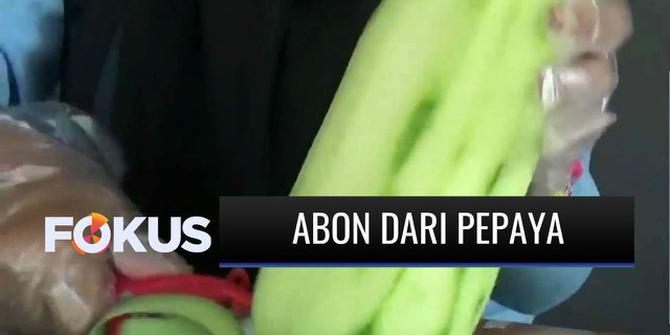 VIDEO: Sajian Abon Pepaya, Nikmat Menggugah Selera