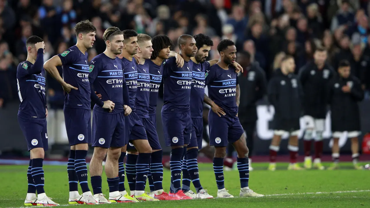 FOTO: Manchester City Tersingkir dari Piala Liga Inggris