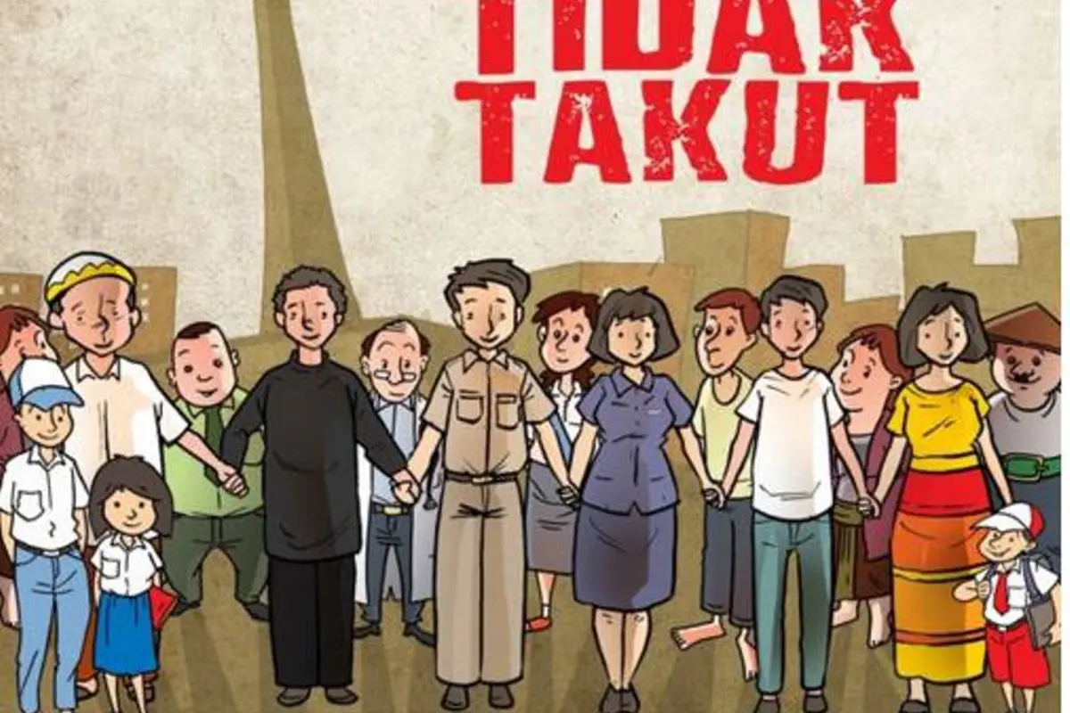 Bom di Jakarta, Rakyat Indonesia: #KamiTidakTakut