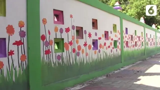 Viral Makam Warna-Warni Buatan Warga di Madiun, Ini 6 Potret Penampakannya
