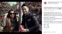 Simak gaya liburan Aurel Hermansyah liburan bersama pacar di Shanghai (instagram/aurelie.hermansyah)
