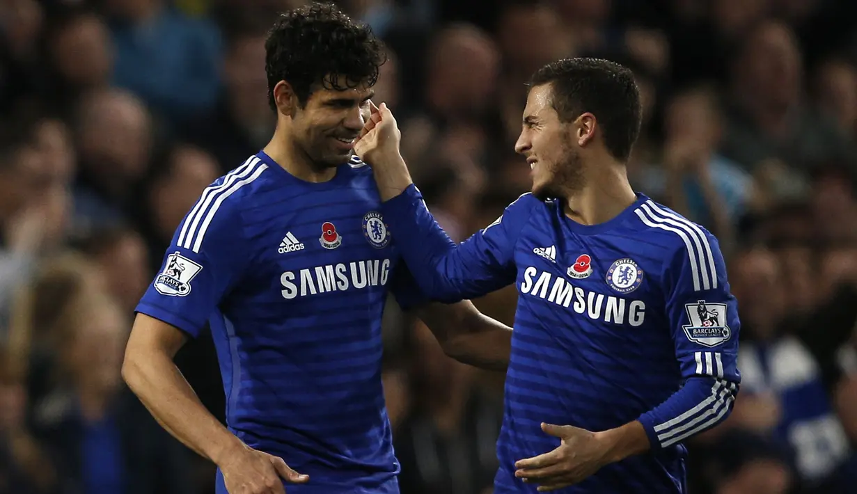 Sebagai anggota The Big Six di Liga Inggris, Chelsea dihuni oleh pemain-pemain terbaik dari musim ke musim. Mereka pun memiliki para pencetak gol tajam dalam 10 musim terakhir, yang dikuasai oleh 5 pemain berikut. (AFP/Adrian Dennis)