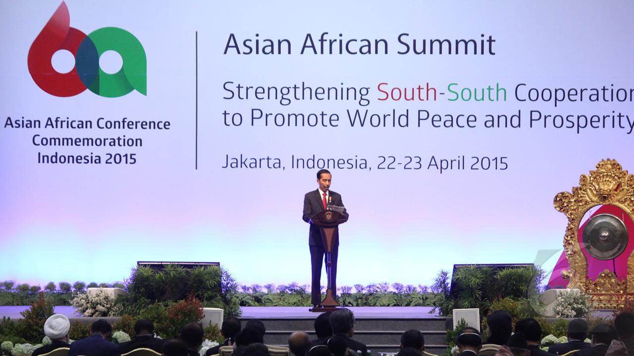 Presiden Joko Widodo Buka Konferensi Asia Afrika 2015