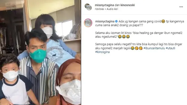 Nycta Gina - Rizky Kinos (Foto: Instagram/@missnyctagina)