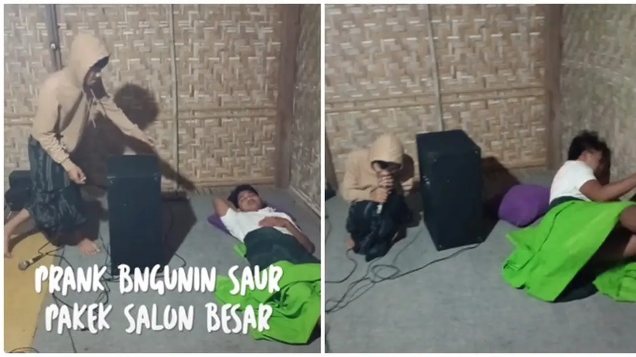 Viral Cara Pria Bangunkan Temannya Sahur Ini Bikin Kesal Sekaligus Ngakak
