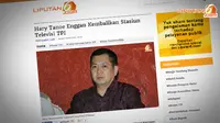 Hary Tanoe Enggan Kembalikan Stasiun TPI Bikin Pembaca Penasaran