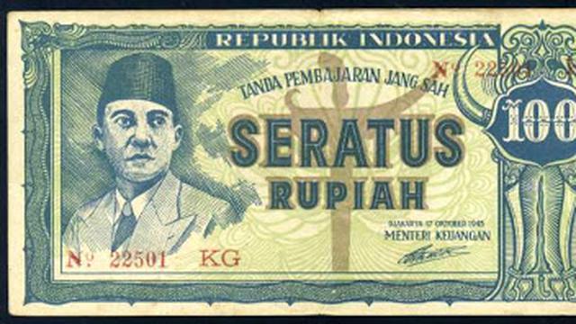 Penampakan Beberapa Pecahan Uang Pertama RI