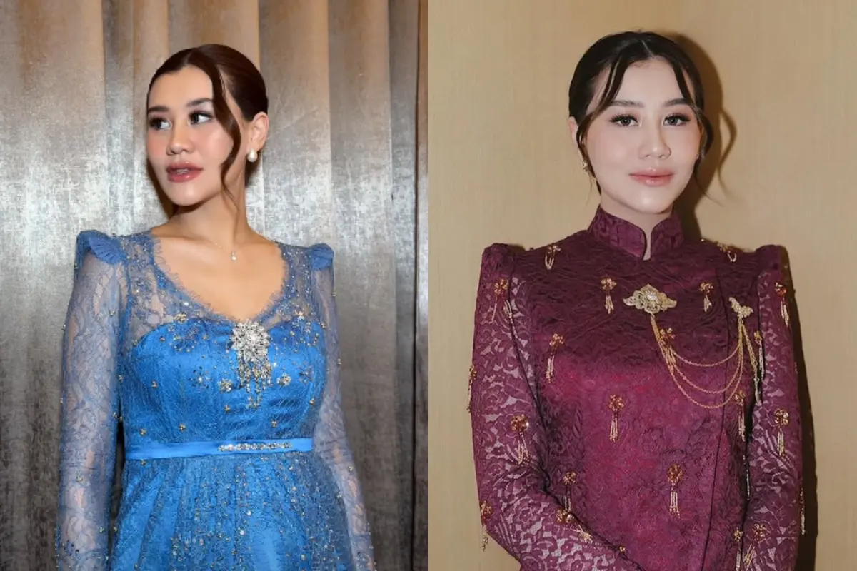 Pesona Bumil Cantik Aaliyah Massaid Kenakan Dua Kebaya Berbeda Saat Jadi Bridesmaid