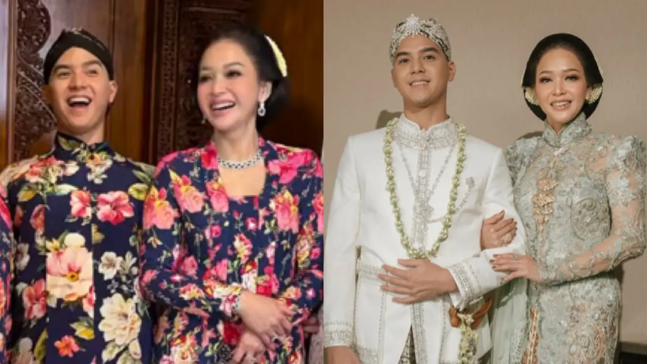 Maia Estianty Tampil Elegan di Pernikahan Al Ghazali