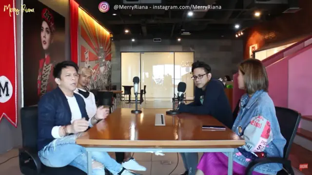Band NOAH saat diwawancara Merry Riana di channel YouTube