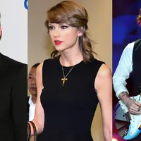 Sam Smith, Taylor Swift, dan Ed Sheeran