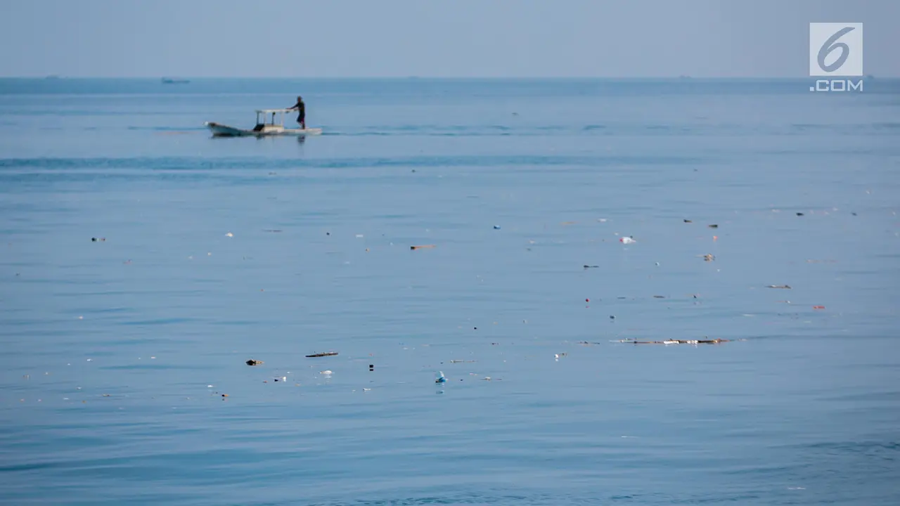 Sampah Kiriman di Perairan Kepulauan Seribu