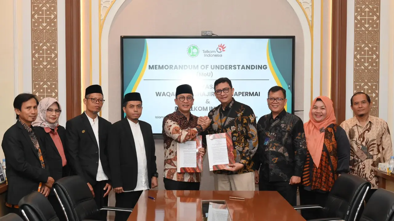 Kolaborasi Telkom Regional II dan Yayasan Al-Muhajirien Perkuat Pendidikan Digital di Bekasi
