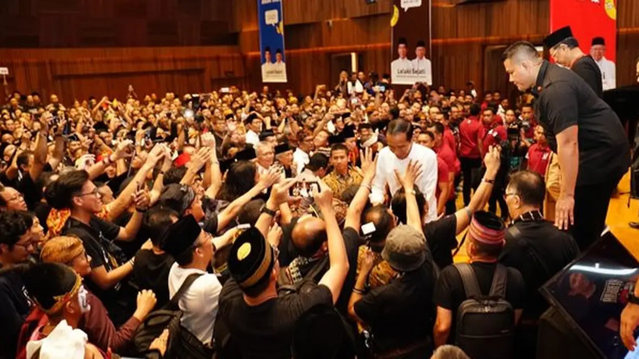 Capres petahana Jokowi mendapat dukungan dari alumni Pangudi Luhur. (Istimewa)