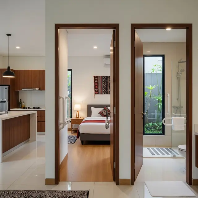 9 Model Rumah Lansia dengan Kamar Dekat Dapur dan Kamar Mandi, Kenyamanan Optimal