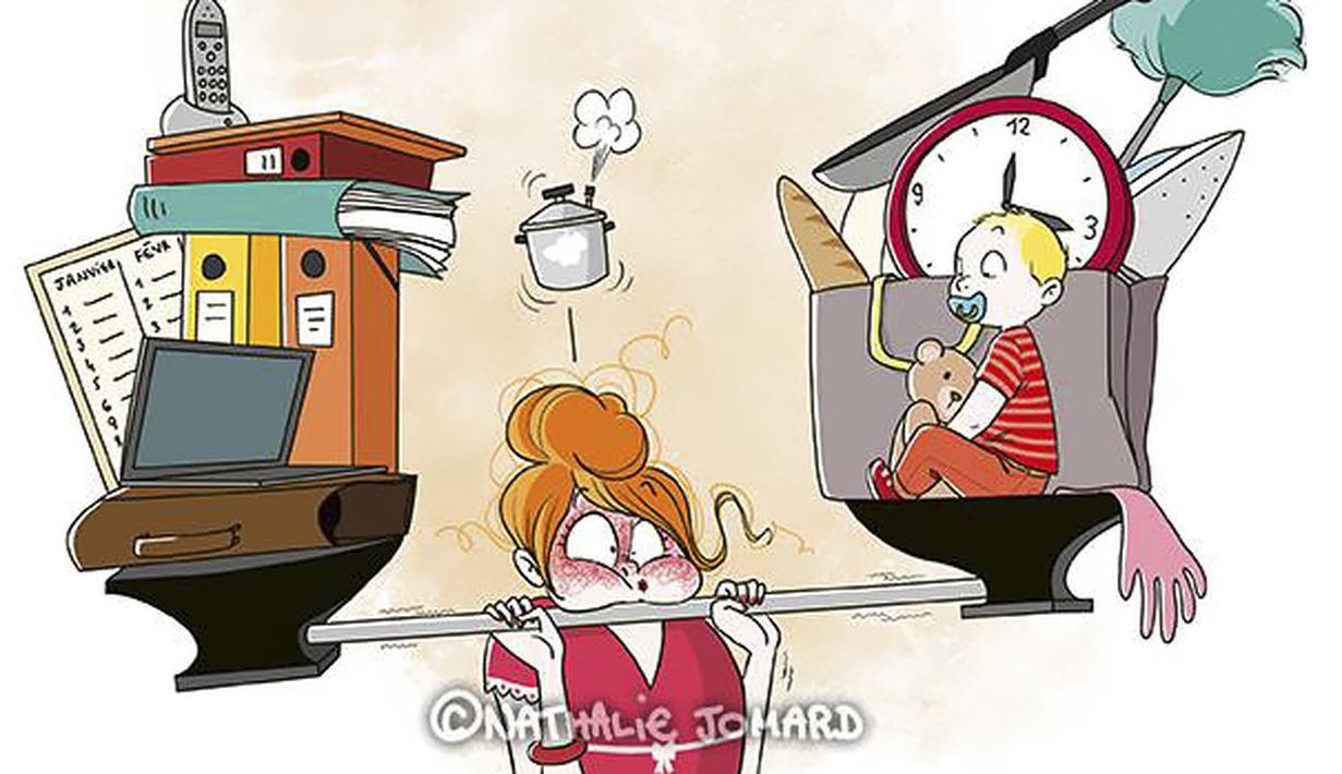 Komik Lucu Perasaan Wanita Saat Jadi Ibu Ini terasa Benar ...
