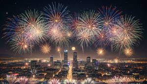 Malam Tahun Baru (created by AI)