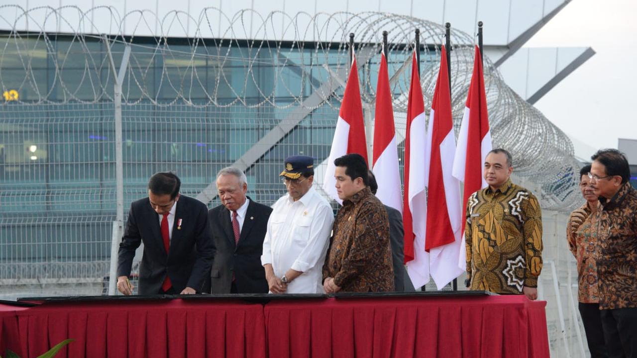 Peresmian Runway 3 Bandara Internasional Soekarno-Hatta