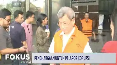 Pemerintah berjanji akan berikan penghargaan berupa uang Rp 200 juta bagi siapa saja yang melaporkan kasus korupsi.