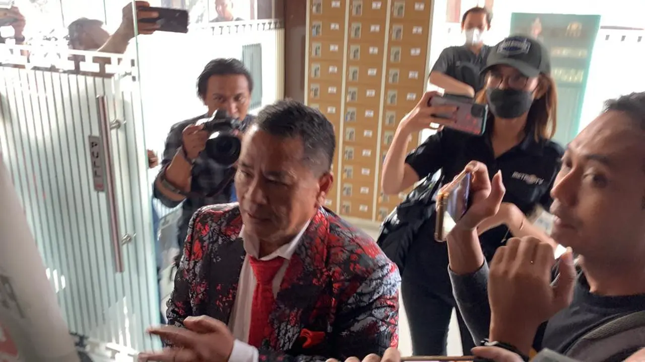 Kuasa hukum Venna Melinda, Hotman Paris. (Dian Kurniawan/Liputan6.com)