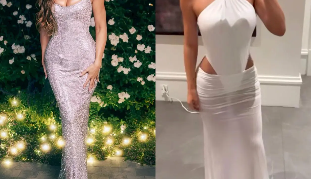 Dari kubu keluarga Kardashian-Jenner sendiri, gaya para putri Kris tentu tak bisa dilewatkan. Khloé tampil memesona dalam gaun ketat berkilau yang menonjolkan siluet tubuhnya. Kylie Jenner dan sahabatnya, Anastasia “Stassie” Karanikolaou, tampil senada dengan gaya Old Hollywood yang memadukan glamor dan sensualitas modern. [@khlokardashian/@kyliejenner].