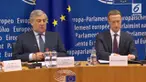 CEO sekaligus pendiri Facebook Mark Zuckerberg baru saja selesai memberikan keterangannya di hadapan anggota Parlemen Eropa di Brussel, Swedia, pada Selasa (22/5/2018) waktu setempat.