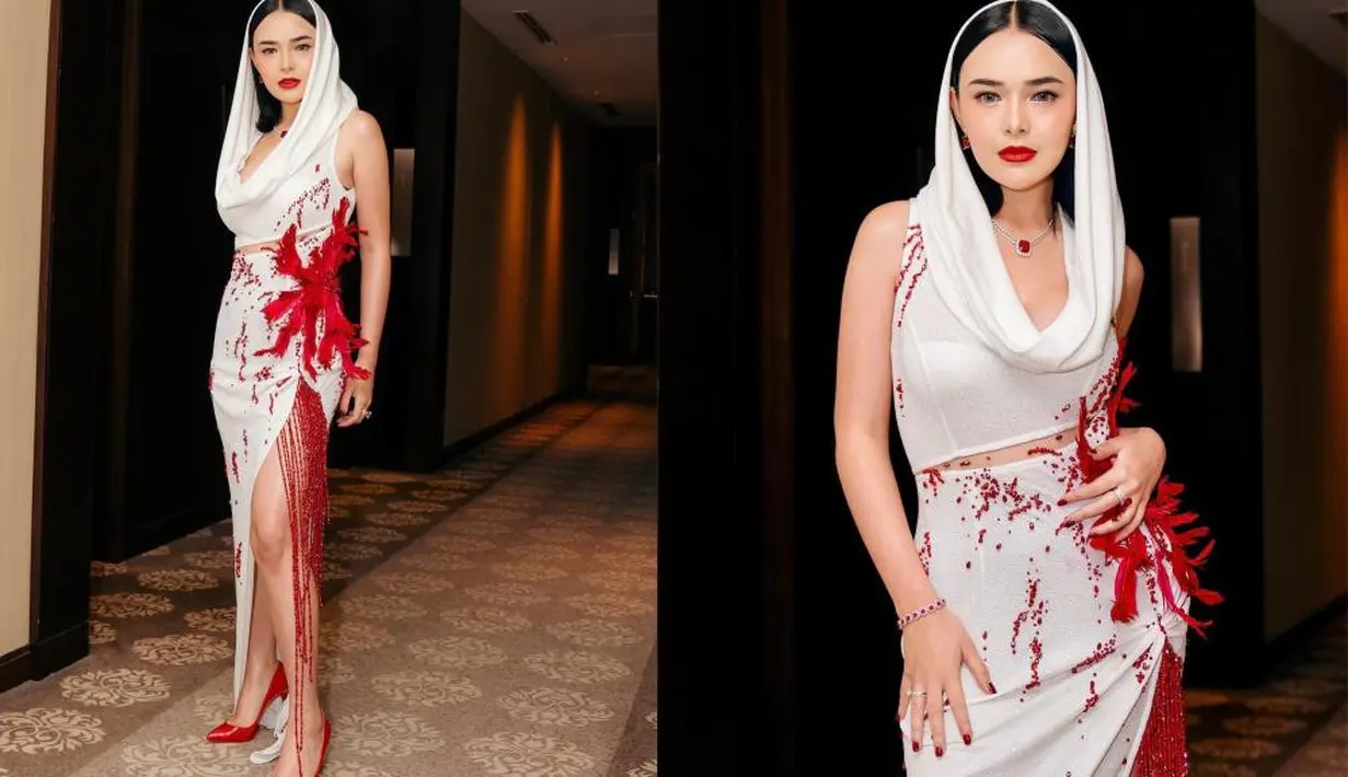 <p>Amanda Manopo baru-baru ini menghadiri gala premiere film Indigo yang dibintanginya bersama Aliando Syarief. [IG: @bellyiverzon/@opick_hairstylist]</p>