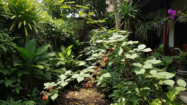 Pohon Blackberry/Foto: AI Generated