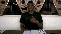 Amido Balde, striker Persebaya. (Bola.com/Aditya Wany)