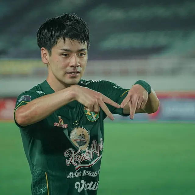 5 Potret Selebrasi Taisei Marukawa saat Rayakan Kemenangan Persebaya