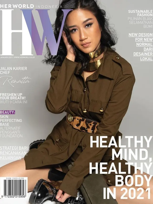 Sering Dicap Sangar, Ini 6 Gaya Feminin Chef Renatta saat Pemotretan
